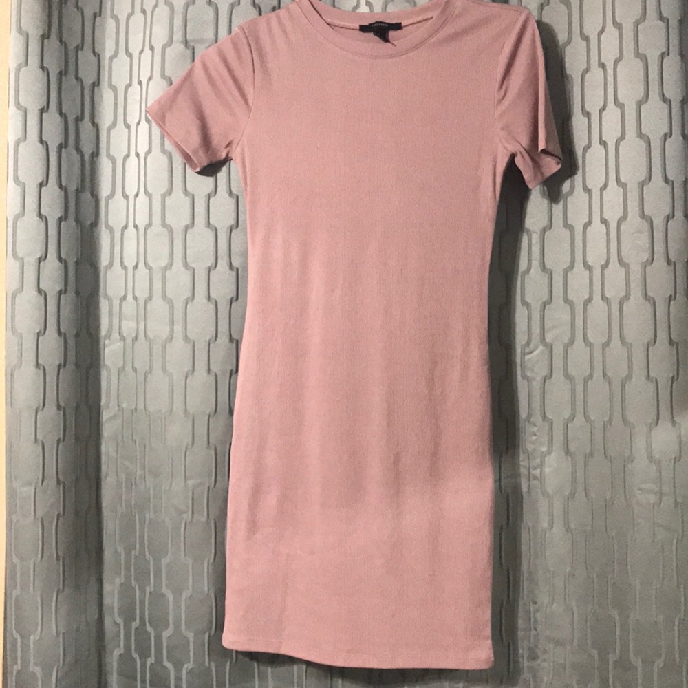Forever 21 tight pink dress